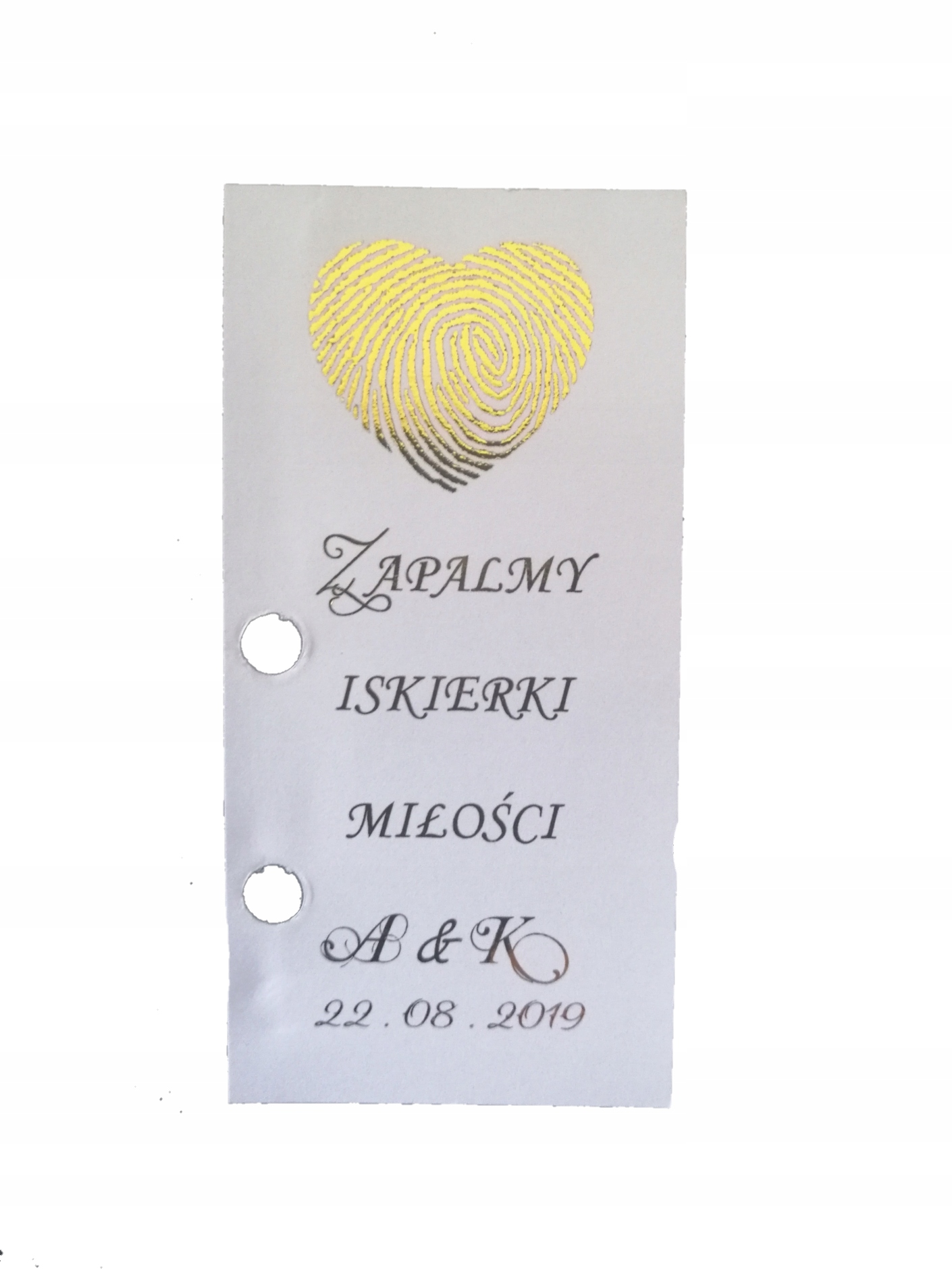 

Iskierki miłości karteczki