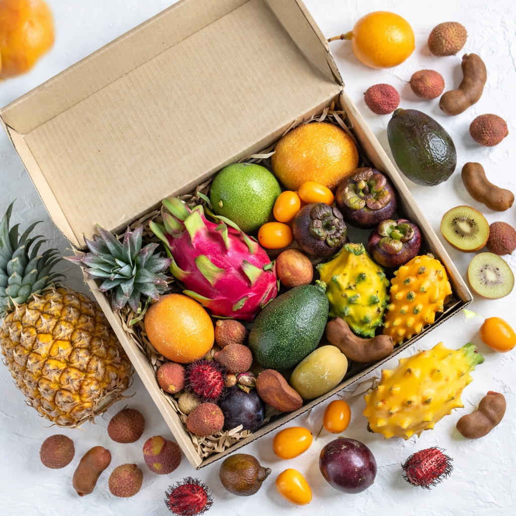 Levně Krabice exotického ovoce – 1.5 kg