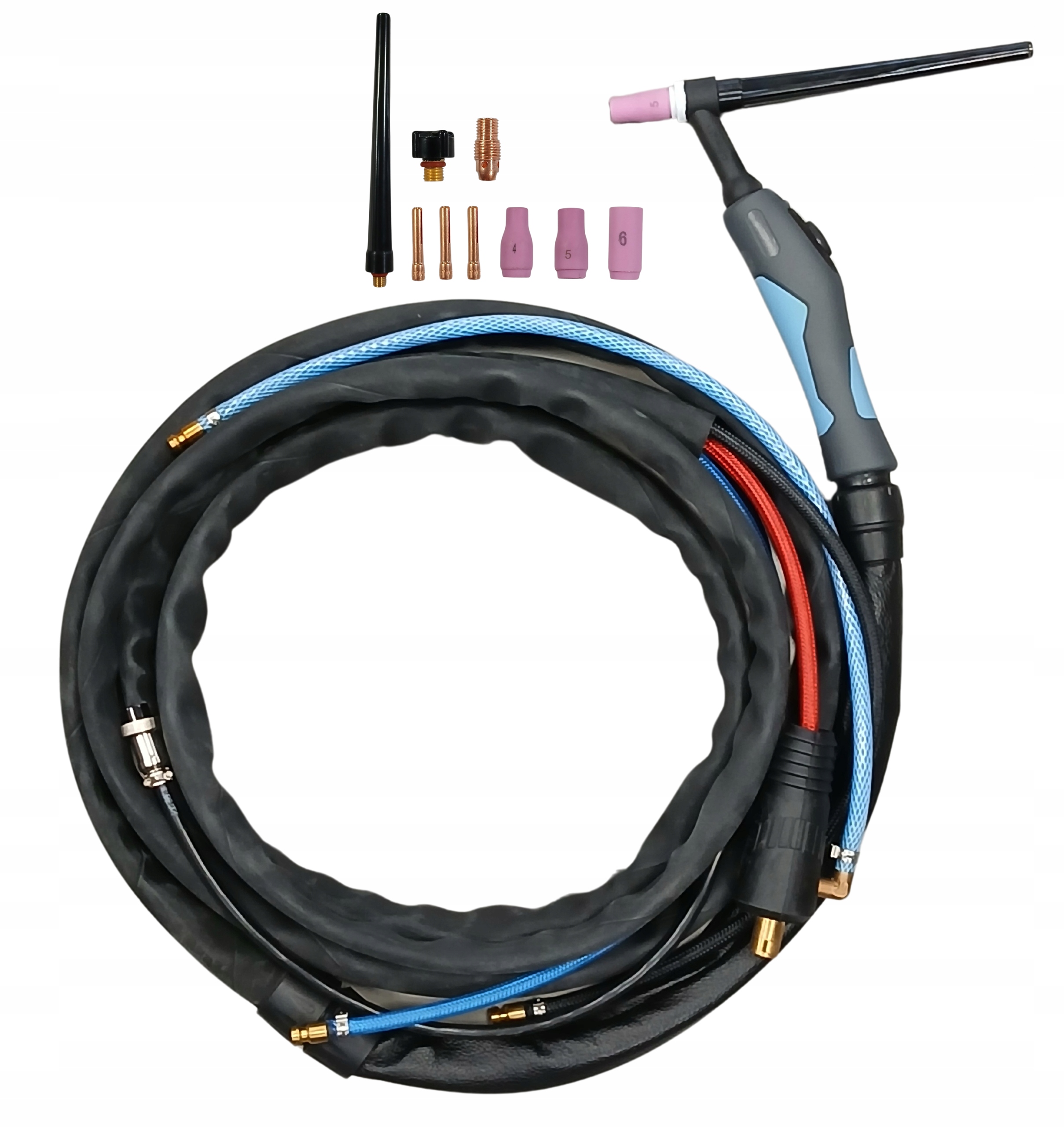 Uchwyt spawalniczy Tig 20 4m Proergo SK35 przewód do tiga spawania tigiem