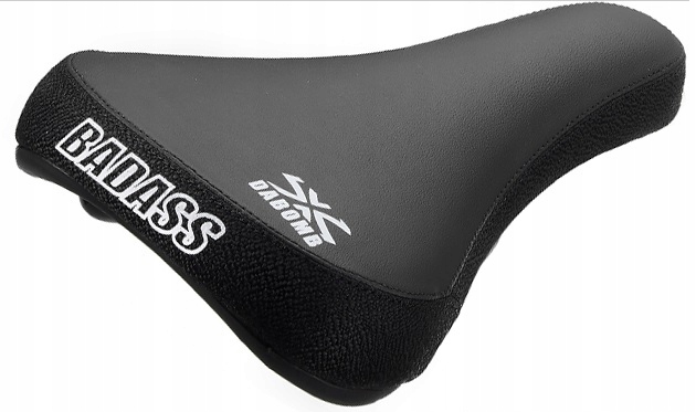 Siodełko Da Bomb Badass Lime 248x140mm czarne dirt dh slopestyle Bmx