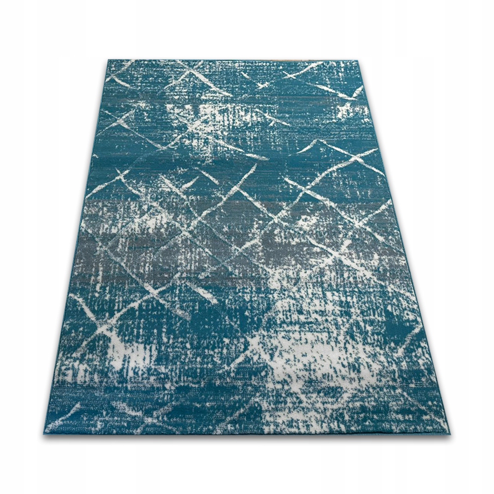 Koberec Moderní Alfa 140x200 Žlutý Různé Vzory