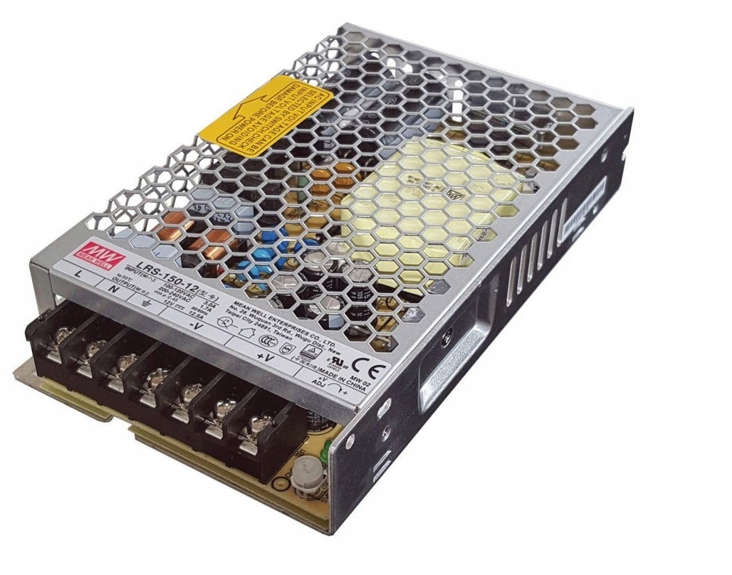 

Zasilacz 12V 12,5A 150W Mean Well LRS-150-12