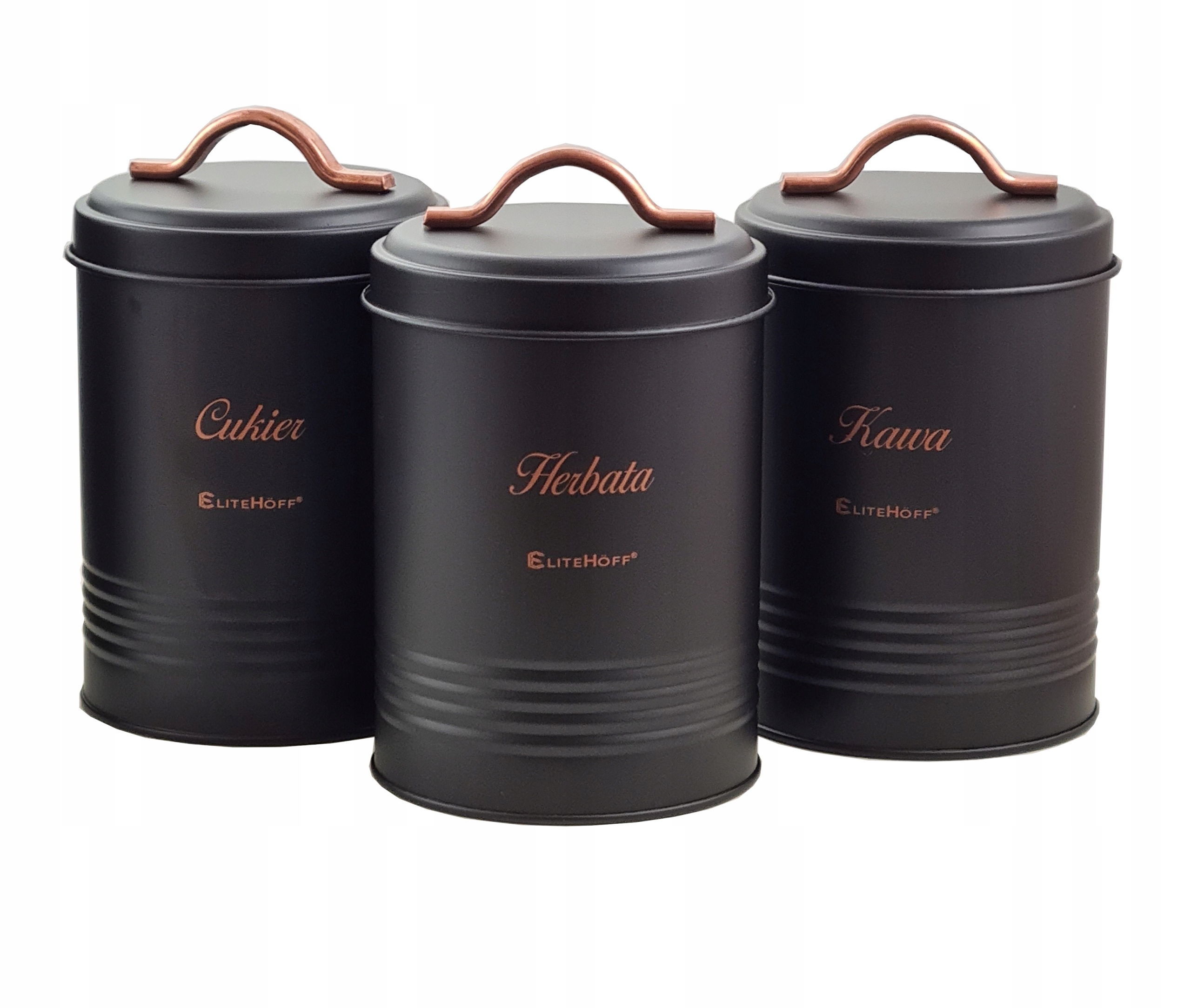 Zestaw Chlebak i 4 pojemników Czarny Kod producenta E-6039