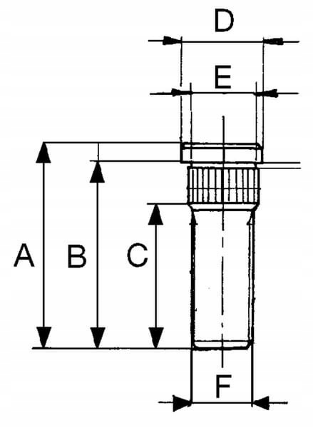 Śruba koła 903C20L1 ADR Marka ATE