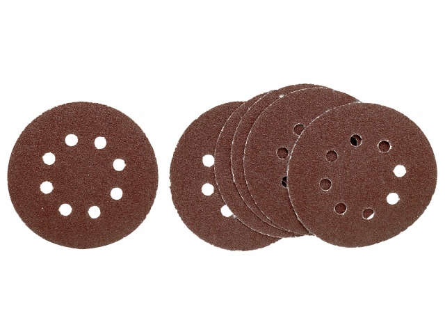 

Papier ścierny krążek(5szt.) 125mmx80gr. Luna