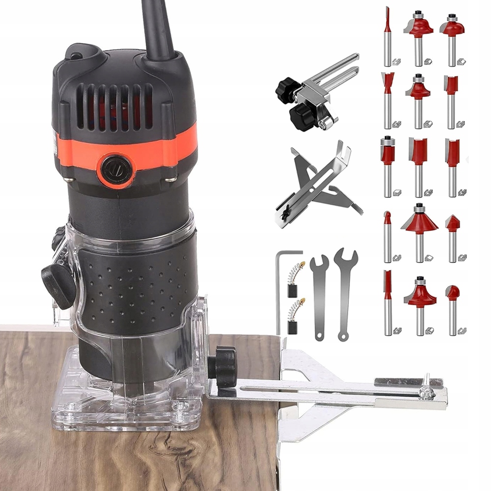 Frézka Na Hrany 800 W Silná, Univerzální Na Dřevo Příslušenství