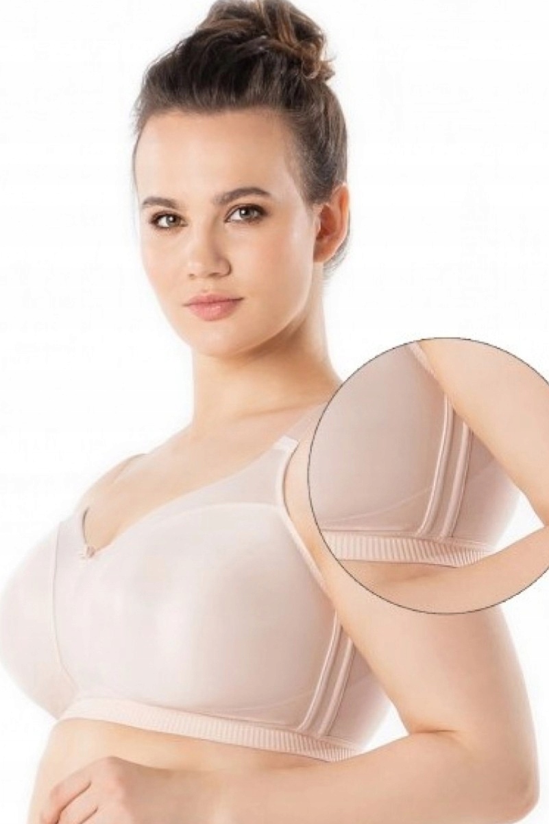 Podprsenka měkká bez kostic béžová Sermija béžová 85H