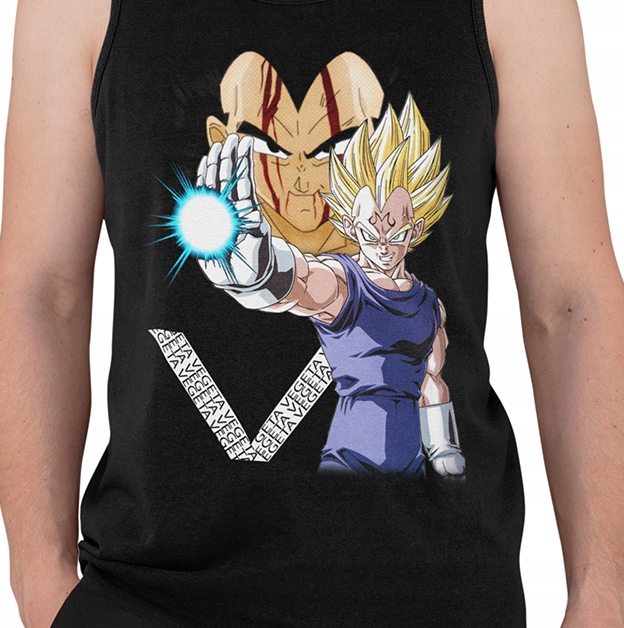 TANK TOP DRAGONBALL VEGETA 5 Marka inna