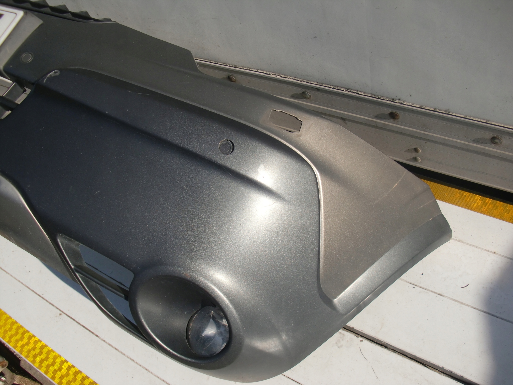 OPEL ANTARA 2008 bumper front front grey PDC washers XENON fog lights KPL