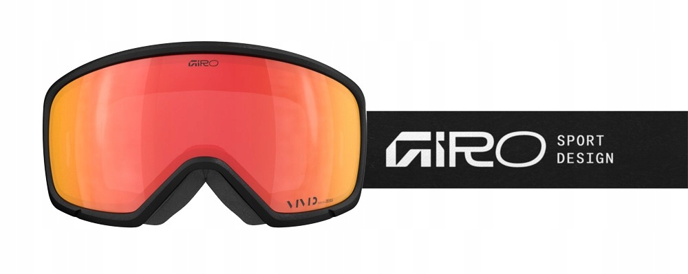 Lyžařské brýle Giro Ringo Black Stacked Zrcadlové sklo Vivid-Carl