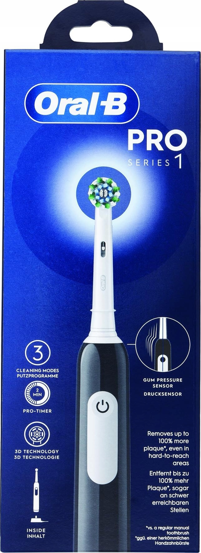 Szczoteczka Oral-B Pro Series 1 Cross Action Black