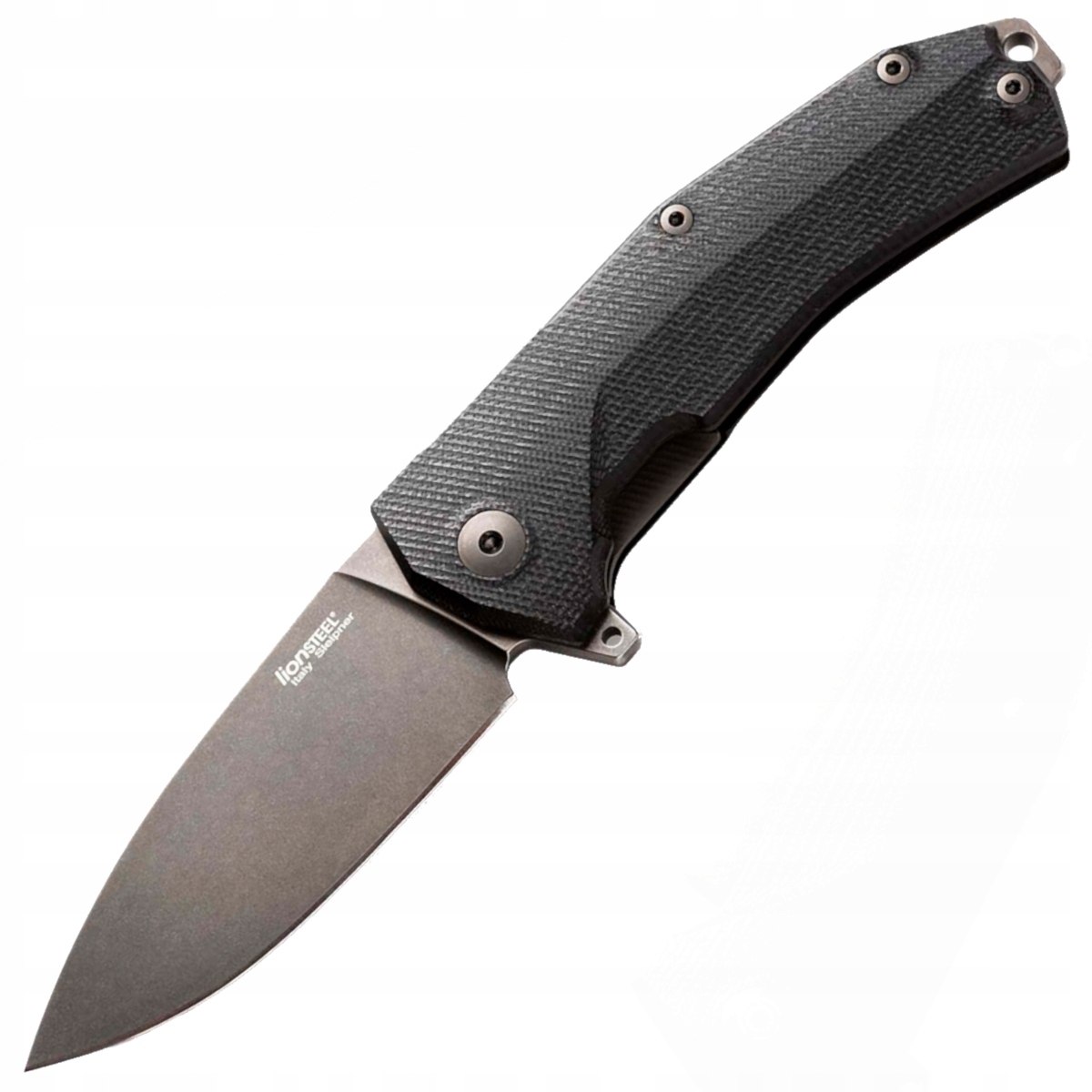 Nůž LionSteel Kur Black G10 (kur Bbk)