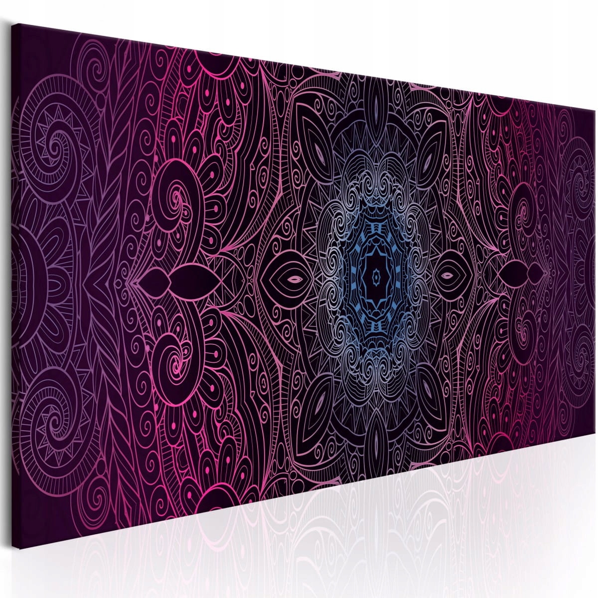 

Obraz - Purpurowa Mandala - 120X40