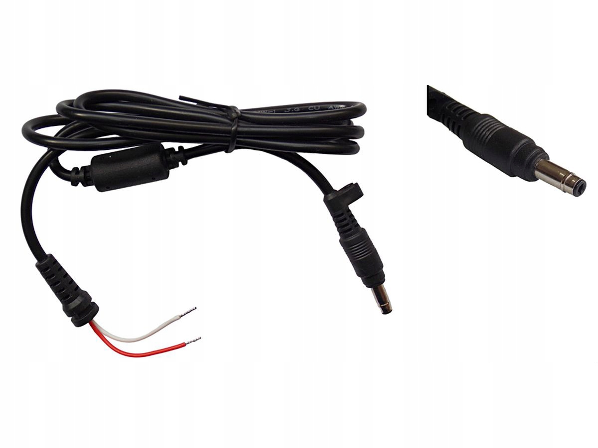 

Kabel Przewód Wtyk Zasilacza Hp 4.8x1.7mm zwężany