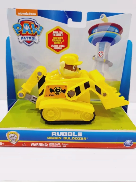 RUBBLE PSI PATROL POJAZD BULDOŻER SPIN MASTER