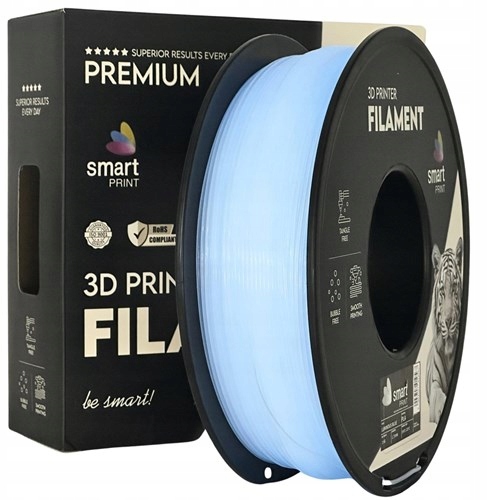 Filament Pla luminous blue Smart Print 1,75mm 1000g