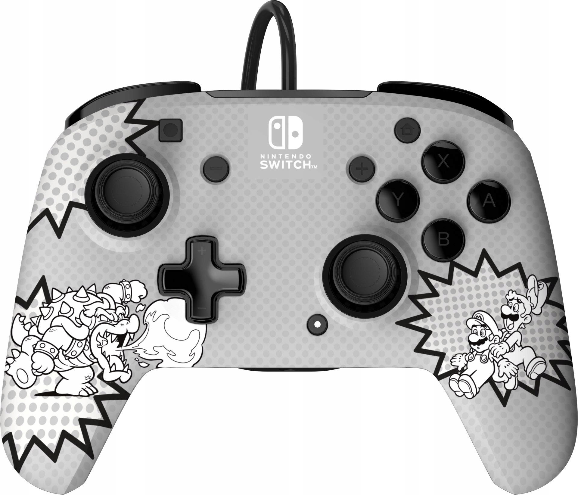 Pad przewodowy do konsoli Nintendo Switch szary