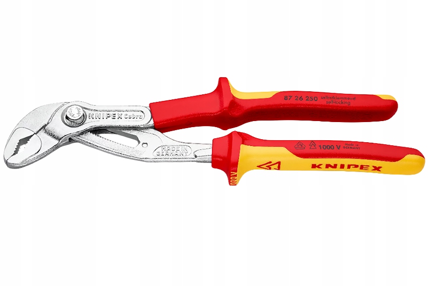 Nastavitelné kleště Knipex Cobra chromované Comfort Vde 250 mm