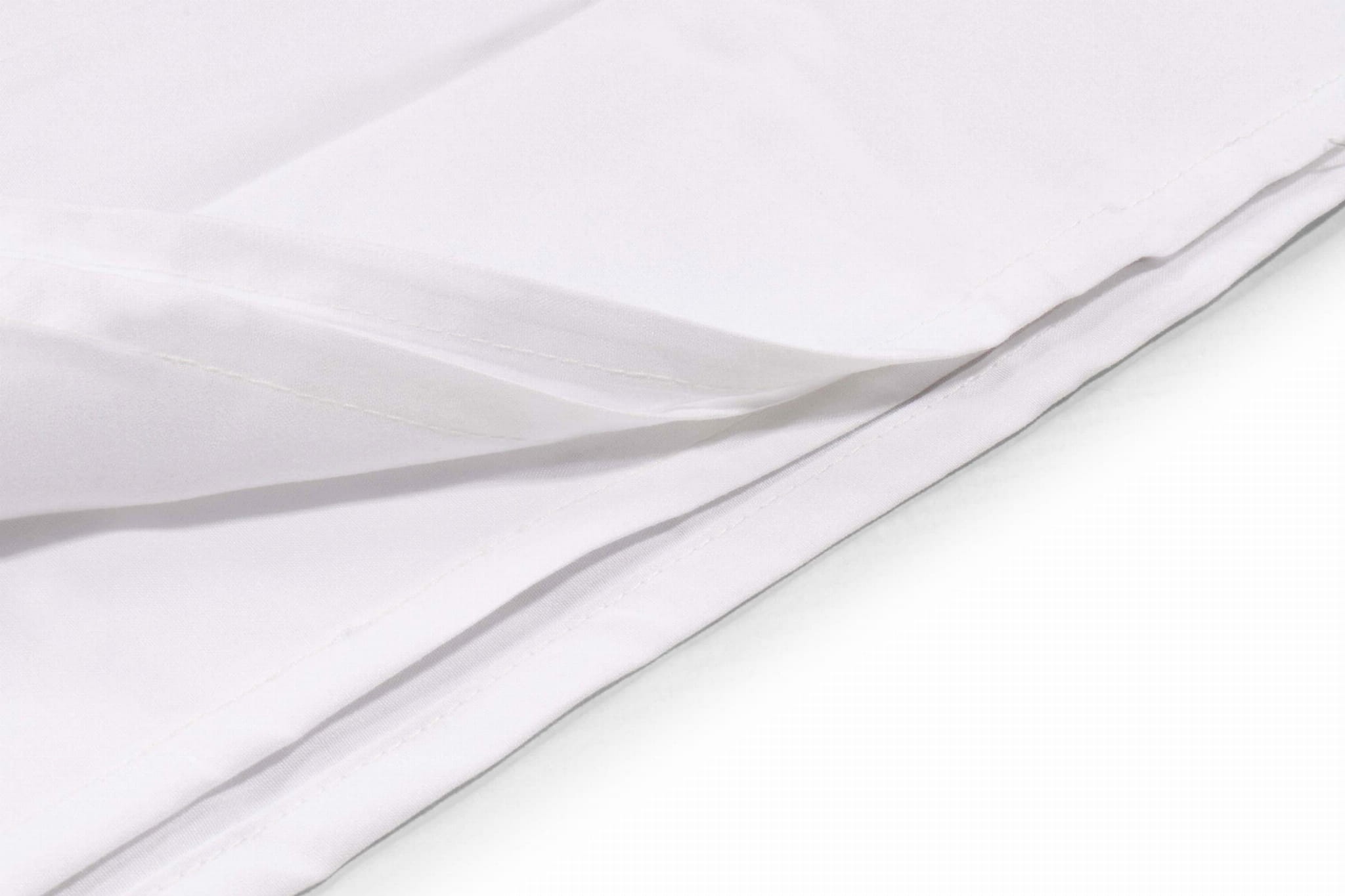 Vászon lepedő 160x200 fehér 100% pamut Hosszúság 200 cm