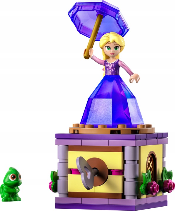 LEGO DISNEY PRINCESS WIRUJĄCA ROSZPUNKA ZESTAW 43214 + TORBA NA PREZENT Numer produktu 43214