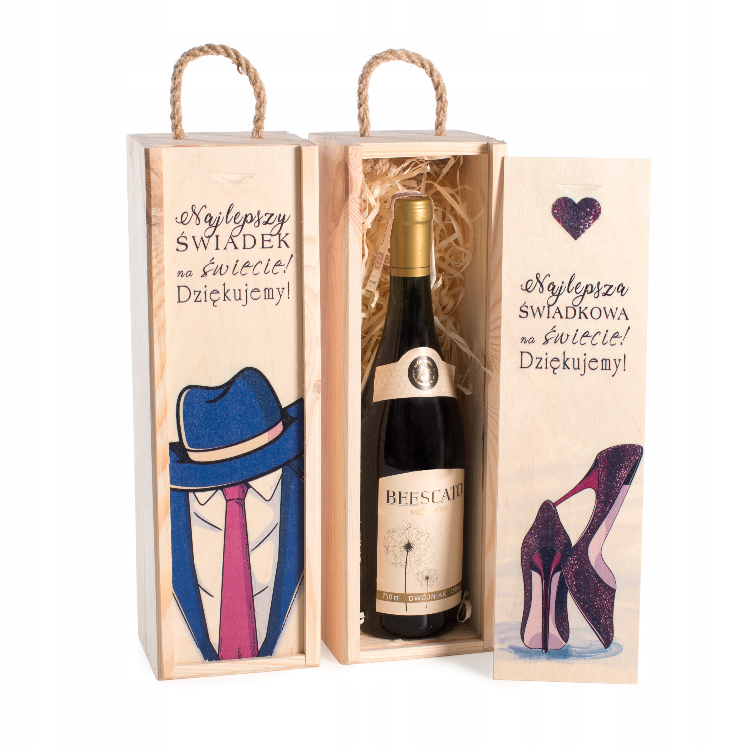 

podziękowanie dla Świadków komplet 2szt