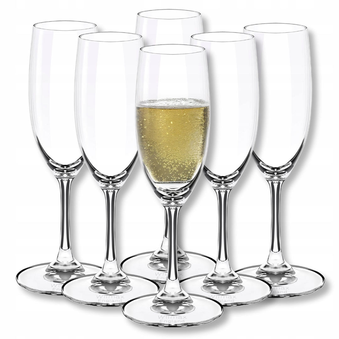 Skleničky na šampaňské Wilmax 230 ml, sada 6 kusů