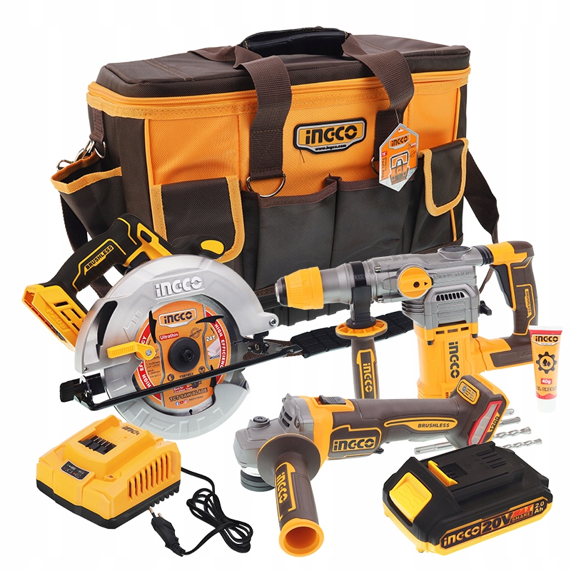 Sada Ingco 2 Taška Bonus Ingco KOMPLET2