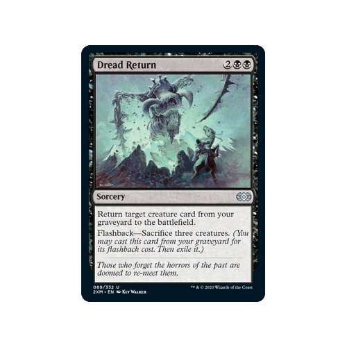 MTG 2x Dread Return (Uncommon)