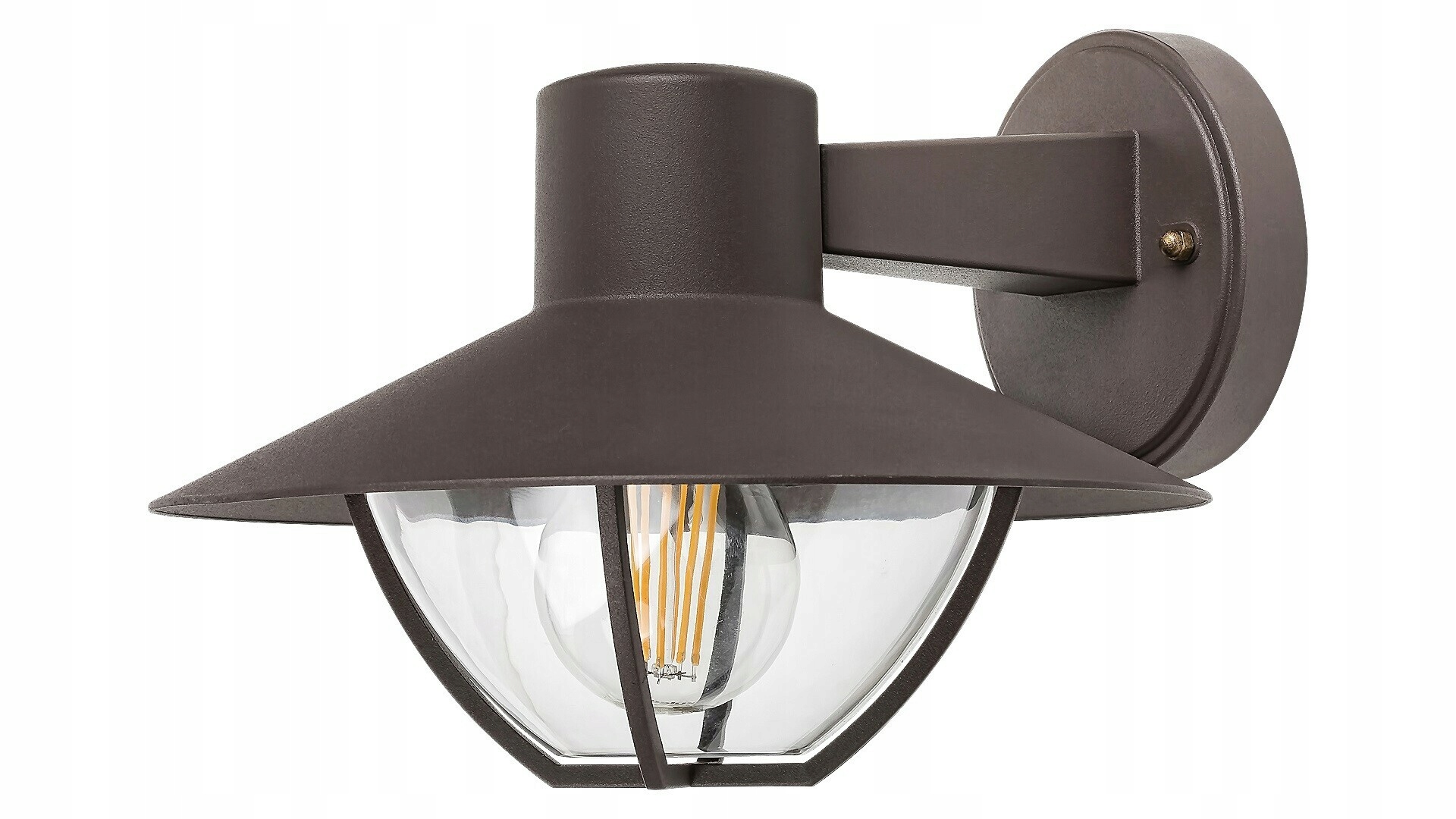 Rabalux Almada venkovní nástěnné svítidlo E27 10W IP44 hnědá 7884