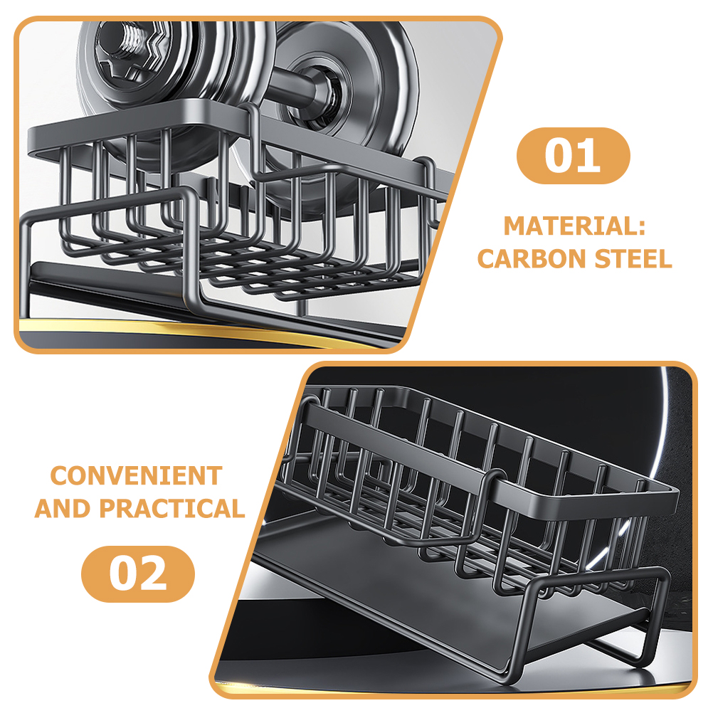 Kitchen Sink Storage Rack Sink Organizer Sponge Marka bez marki