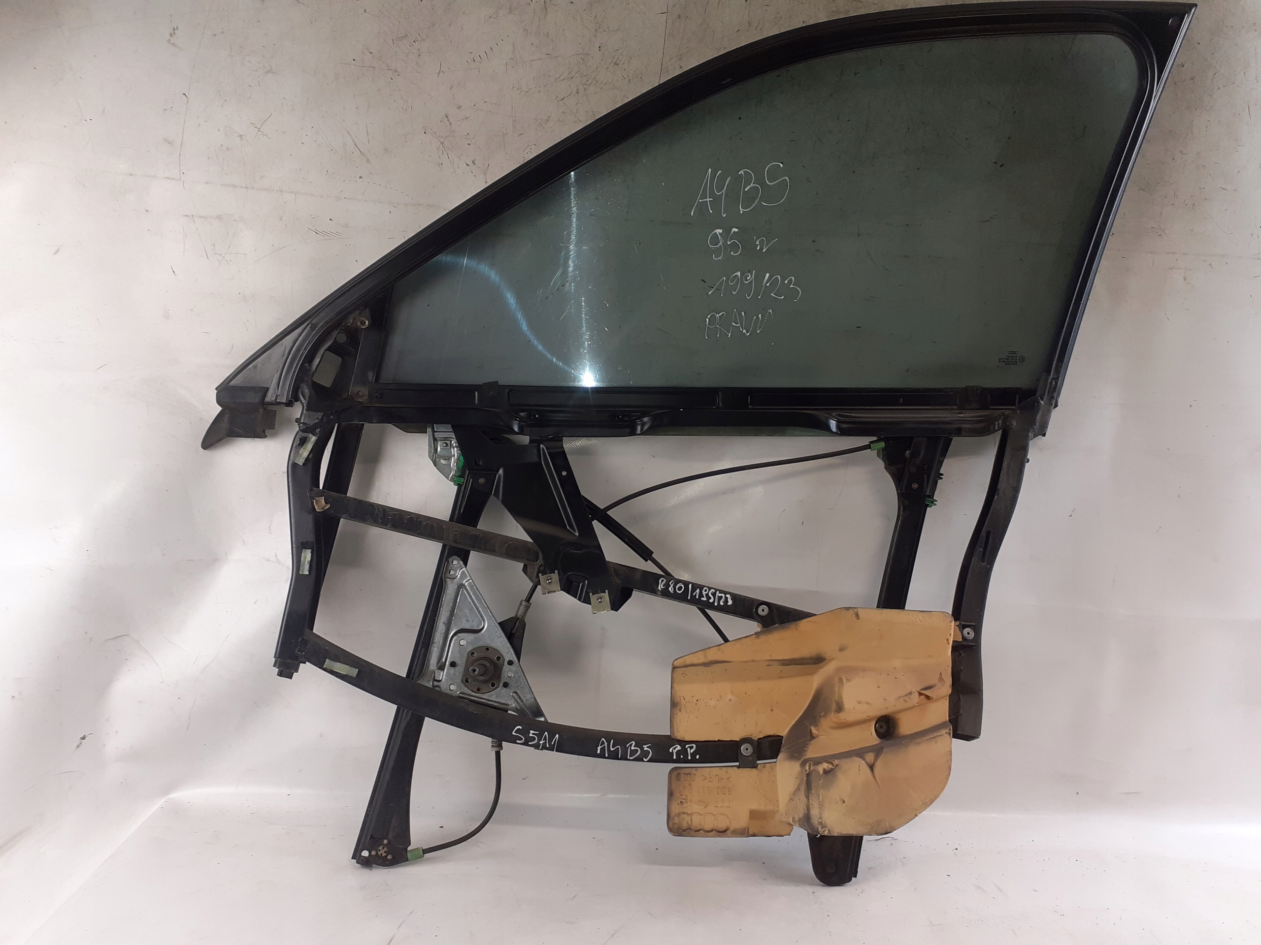frame door right front manual AUDI A4 B5