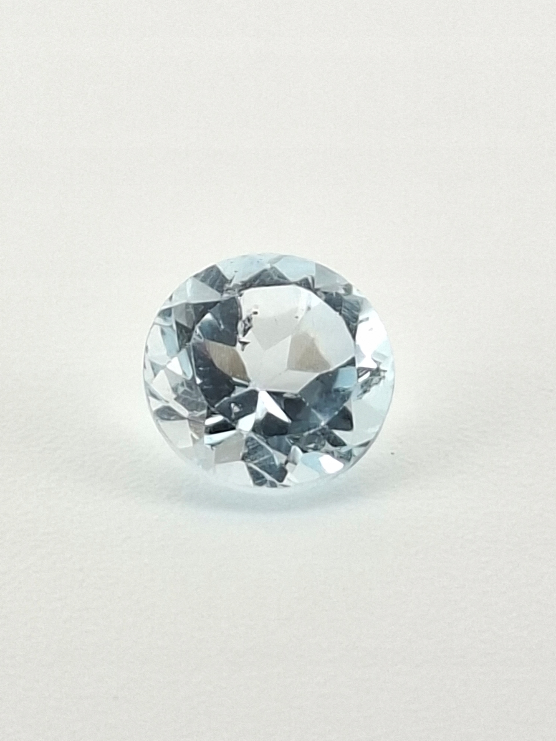 Naturalny Akwamaryn fi. 4 mm