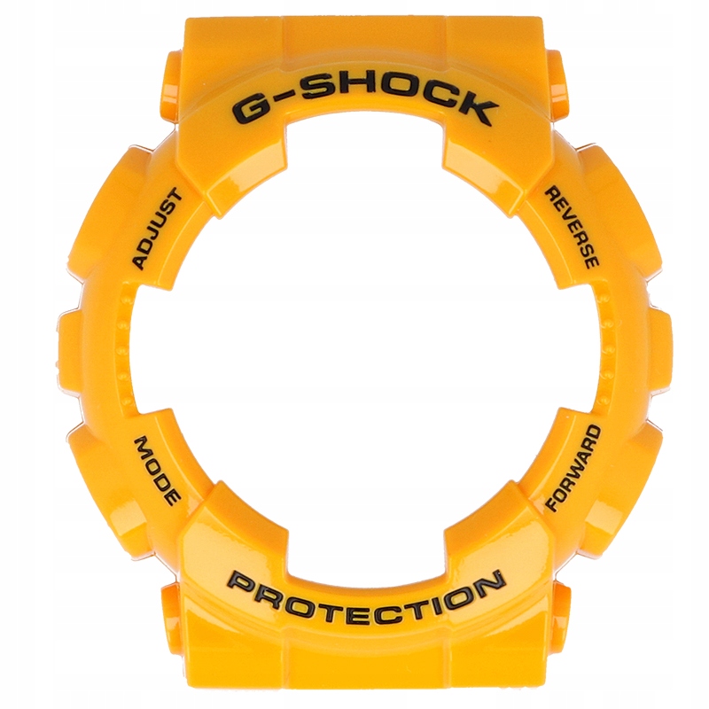 Bezel - osłona koperty CASIO GA-100A-9A żółty błyszczący ORYGINAŁ Marka Casio
