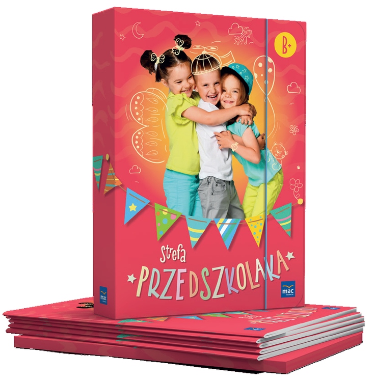 Strefa Przedszkolaka Poziom B+ Pakiet BOX 6 LAT