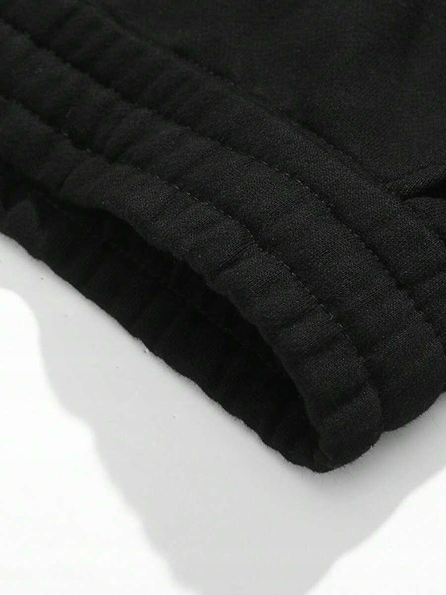 Shein CZARNE SPODNIE DRESOWE S06 kii 146/152