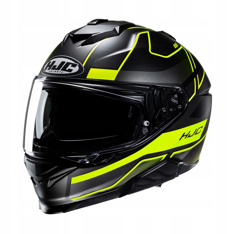 Motocyklová Prilba Hjc I71 Iorix Black Yellow M