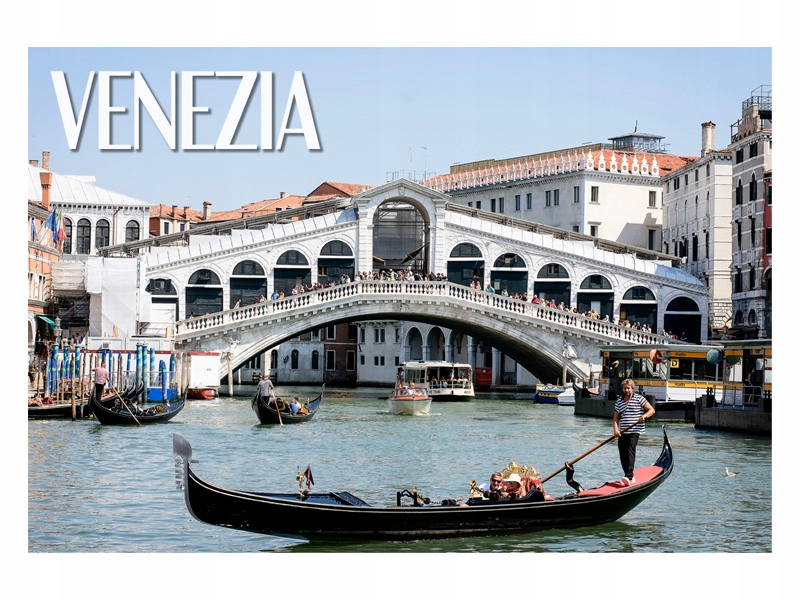 

Wenecja Canal Grande Most Magnes na lodówkę