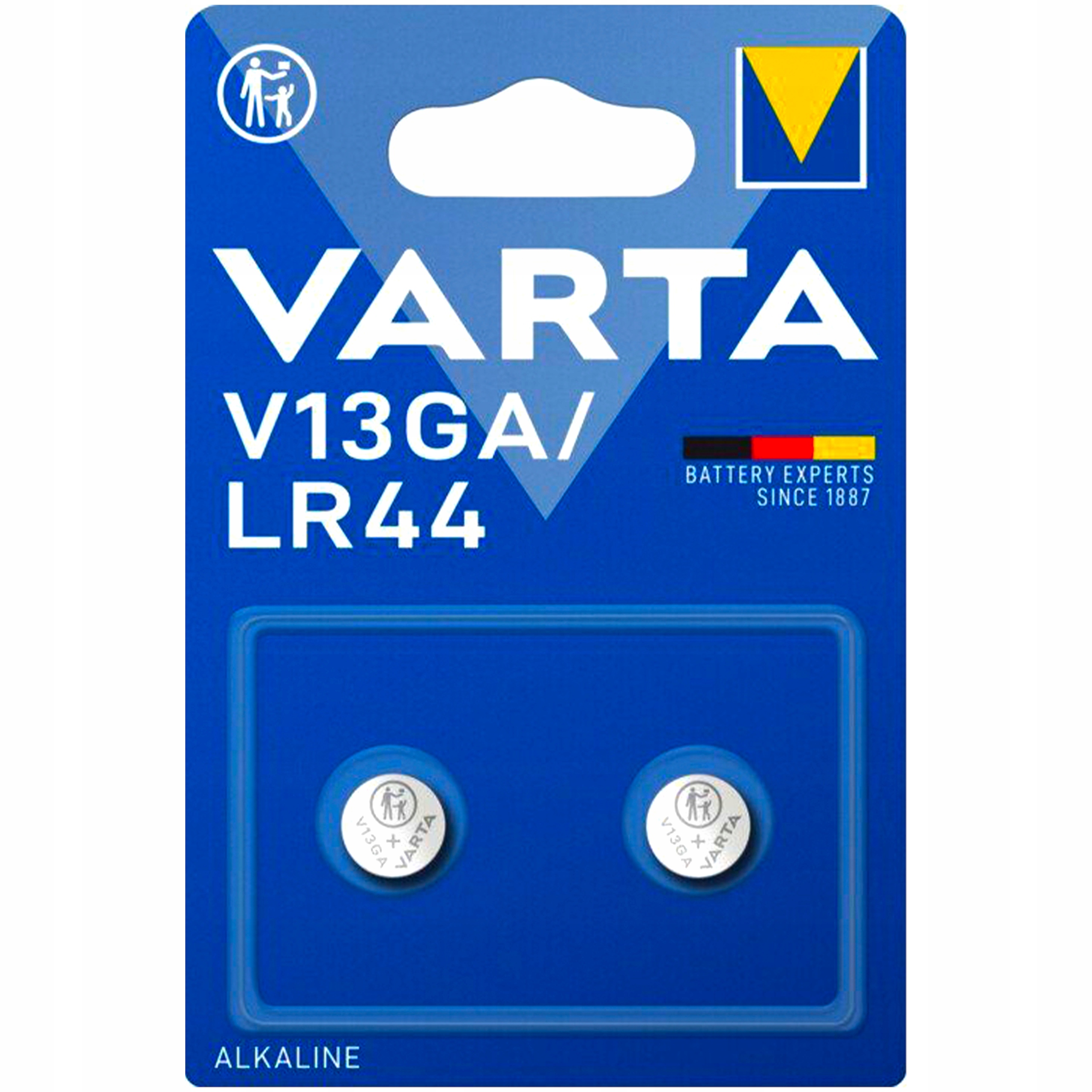 

Bateria alkaliczna Varta V13GA LR44 1,5V 2 sztuki