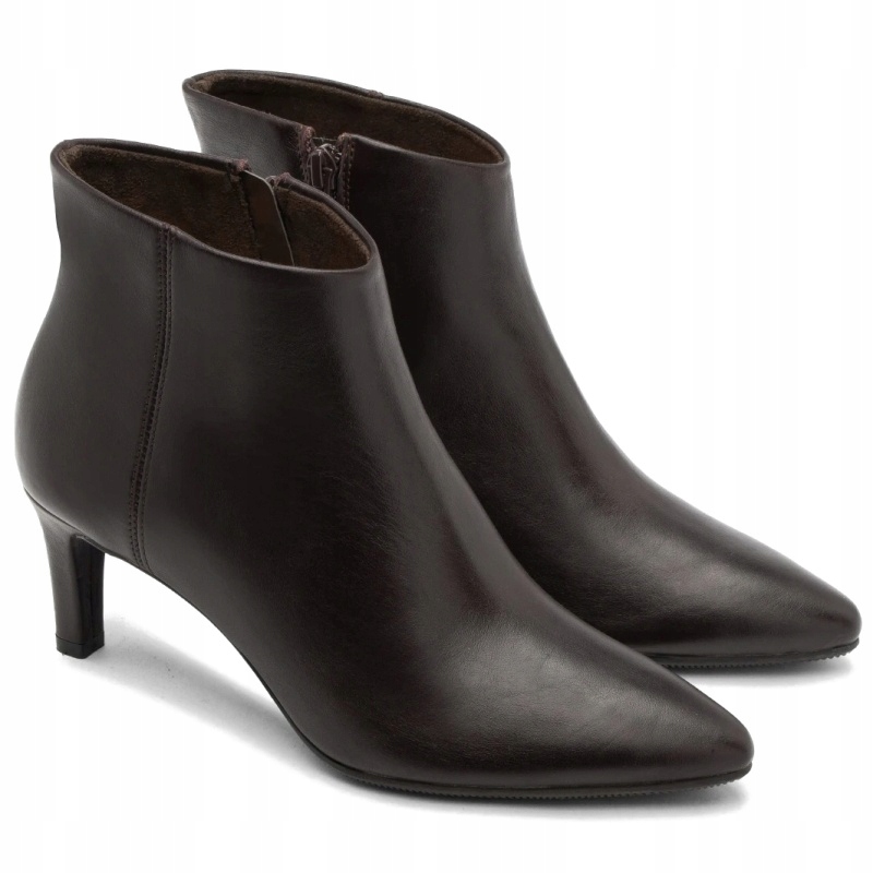 Dámské kotníkové boty Ryłko B6VK7__ _4TZF Claret vínové, Kůže Vel. . .37