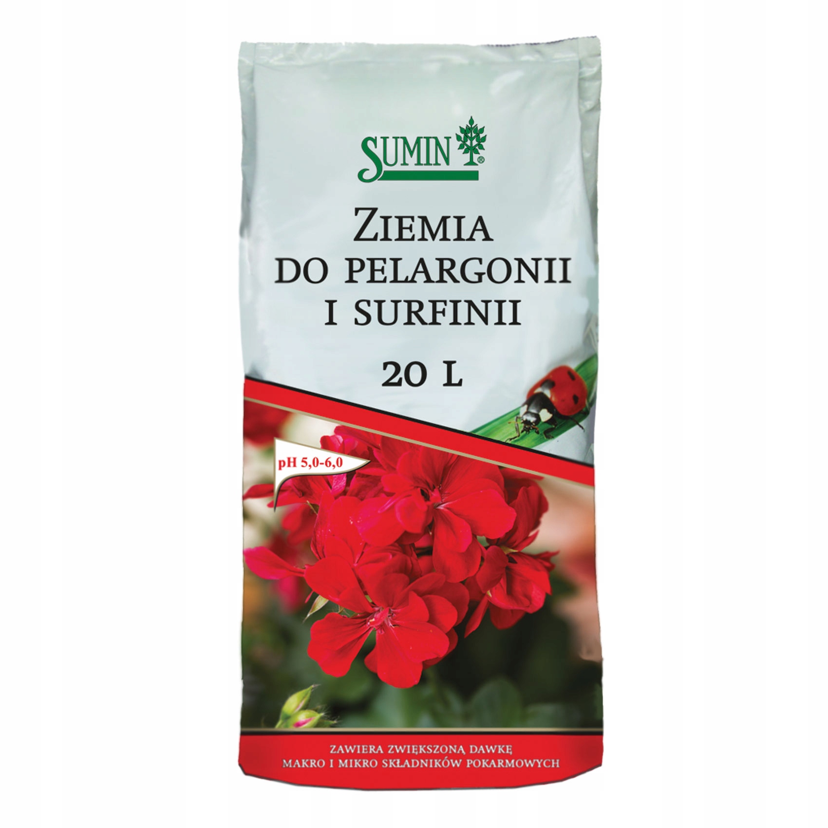 

Ziemia do pelargonii surfinii 20 L
