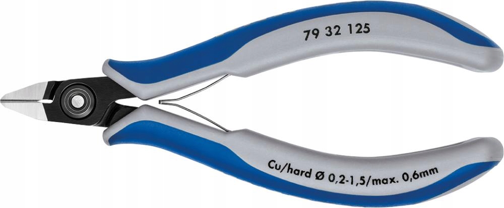 Boční štípací kleště, přesné 7932 125mm Knipex