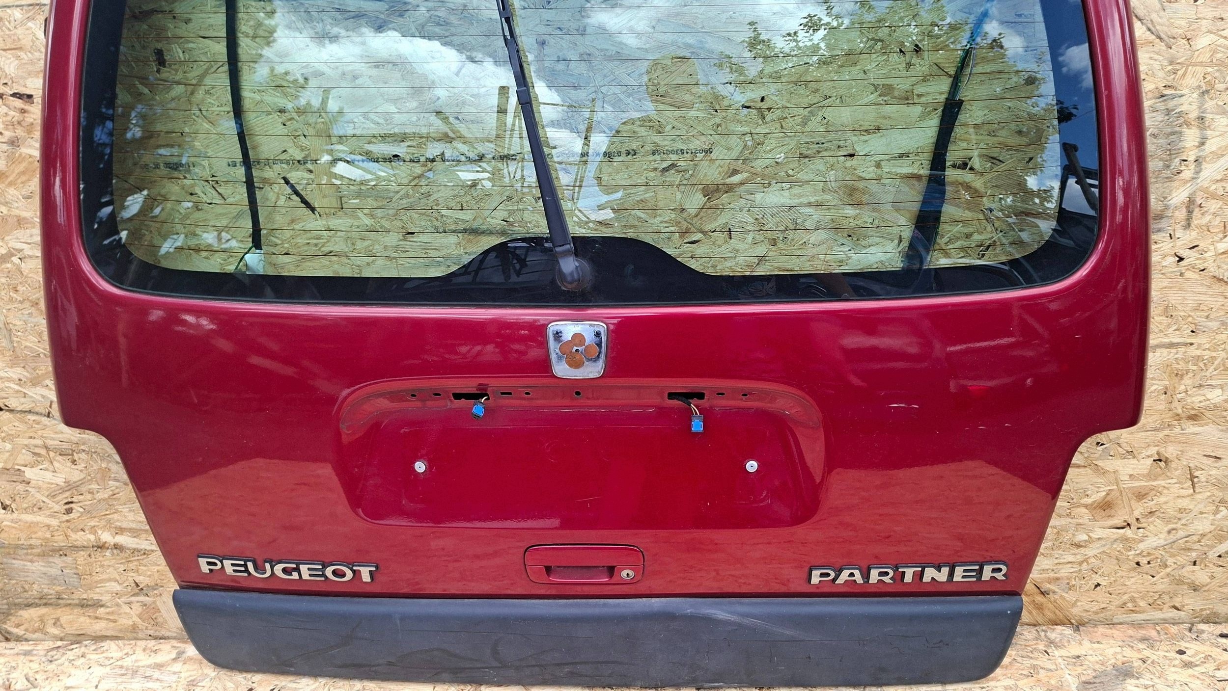 trunk door boot PEUGEOT PARTNER and 1996-2010