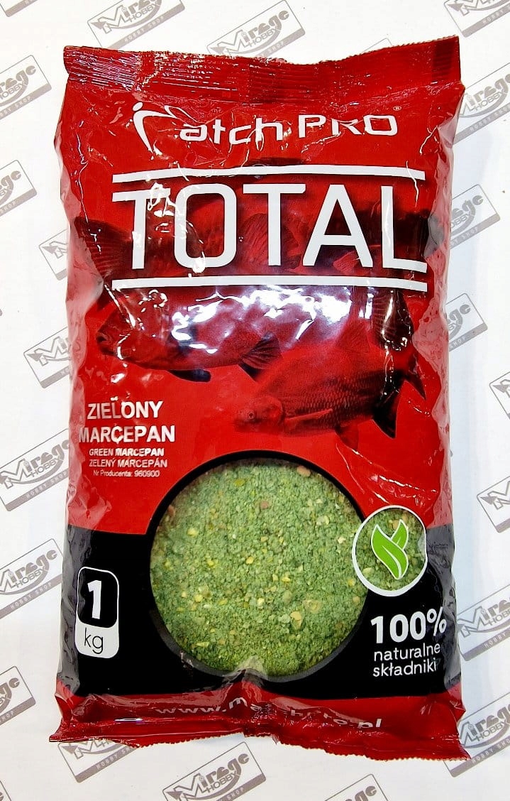 Zanęta Match Pro Total 1kg Zielony Marcepan #503004