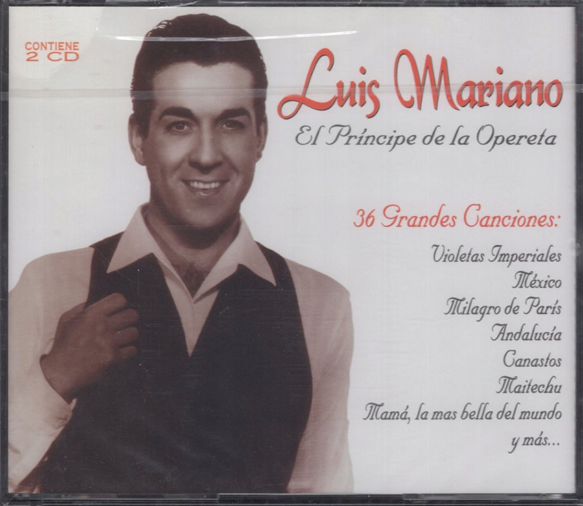 Luis Mariano El Principe De La Opereta 2CD