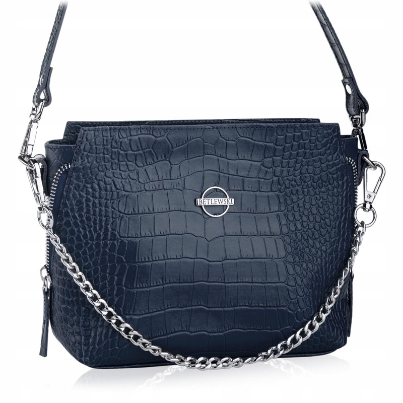 

Torebka damska skórzana Betlewski mała ramię skóra