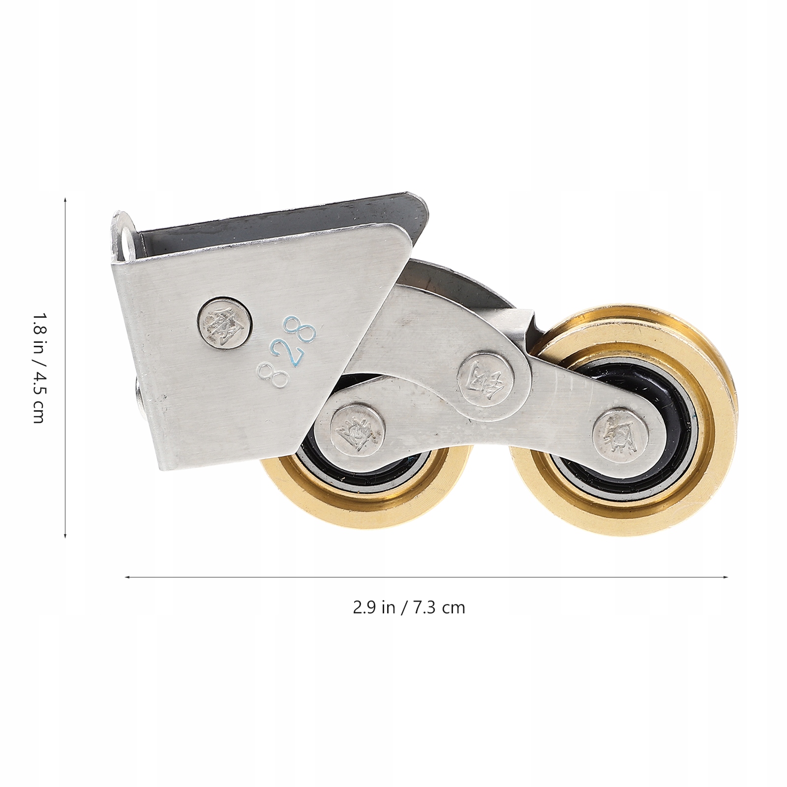 ZESTAW WYMIENNY KÓŁ DO DRZWI PRZESUWNYCH ROLKA PASOWA Marka bez marki