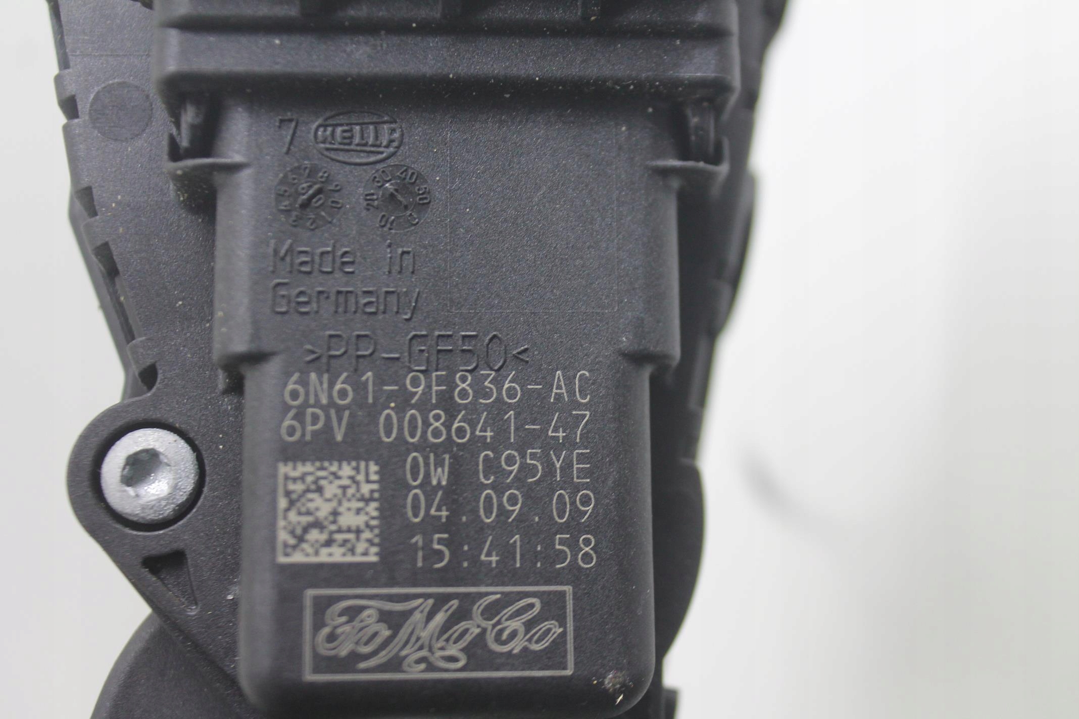 accelerator pedal potentiometer MAZDA 3 MPS II BL 2.3T 6N61-9F836-AC