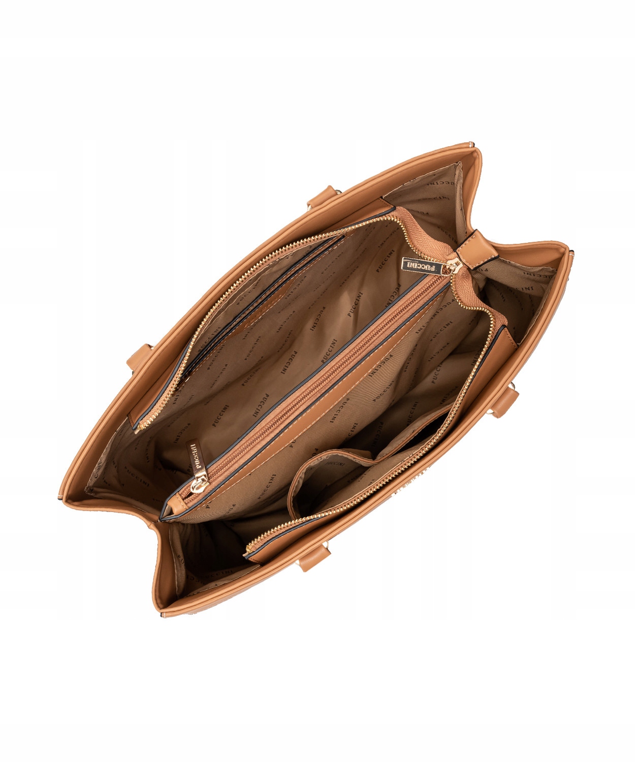 Duża Torebka Damska Shopper Na Ramię Logowana PUCCINI Biała BLXP0040D-0 Kod producenta BLXP0040D-0