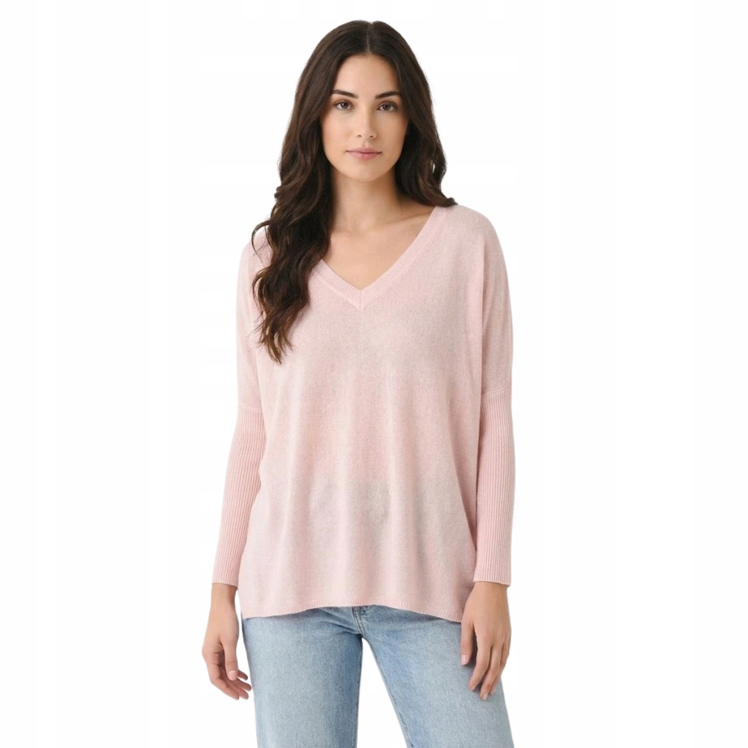 Dámský kašmírový svetr Absolut Cashmere 100% kašmírově růžový vel. S