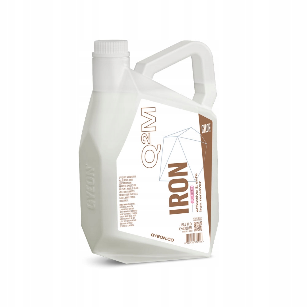 Gyeon Q2M Iron Redefined 4L – najrýchlejšie reagujúci deironizer